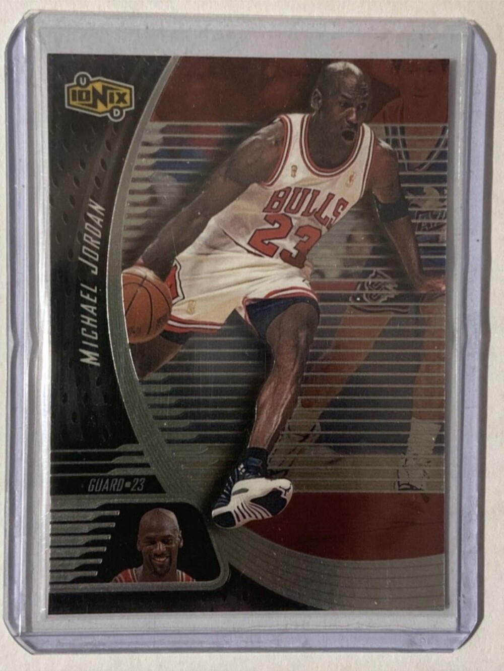 Upper Deck 1999 Ionix Michael Jordan Chicago Bulls #5 NBA Basketball Card